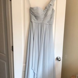 Wtoo One Shoulder Chiffon Dress